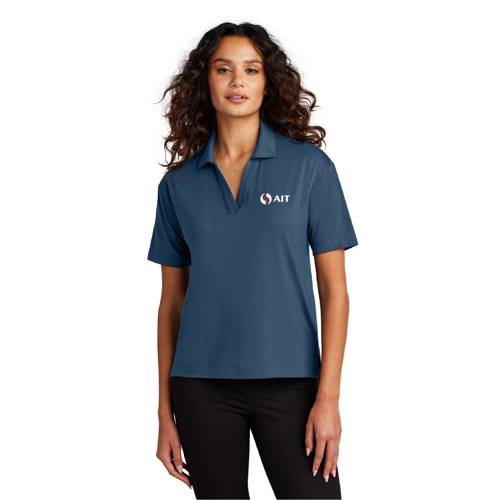 AIT Mercer+Mettle Women's Stretch Jersey Polo