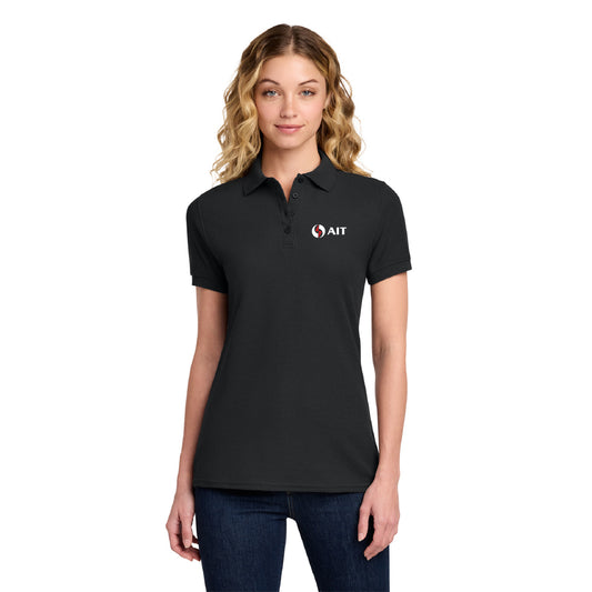AIT Port & Company Women's Core Blend Pique Polo