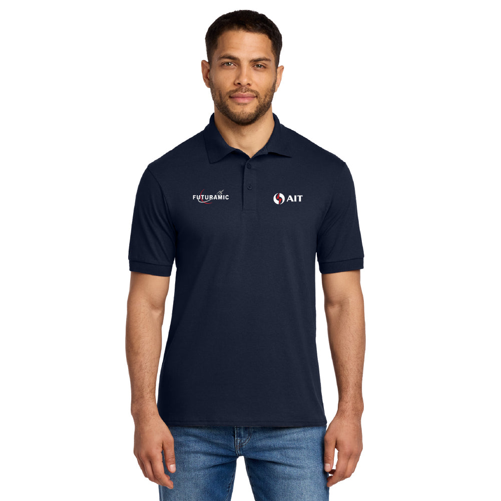 AIT x Futuramic Port Authority Core Blend Jersey Knit Polo
