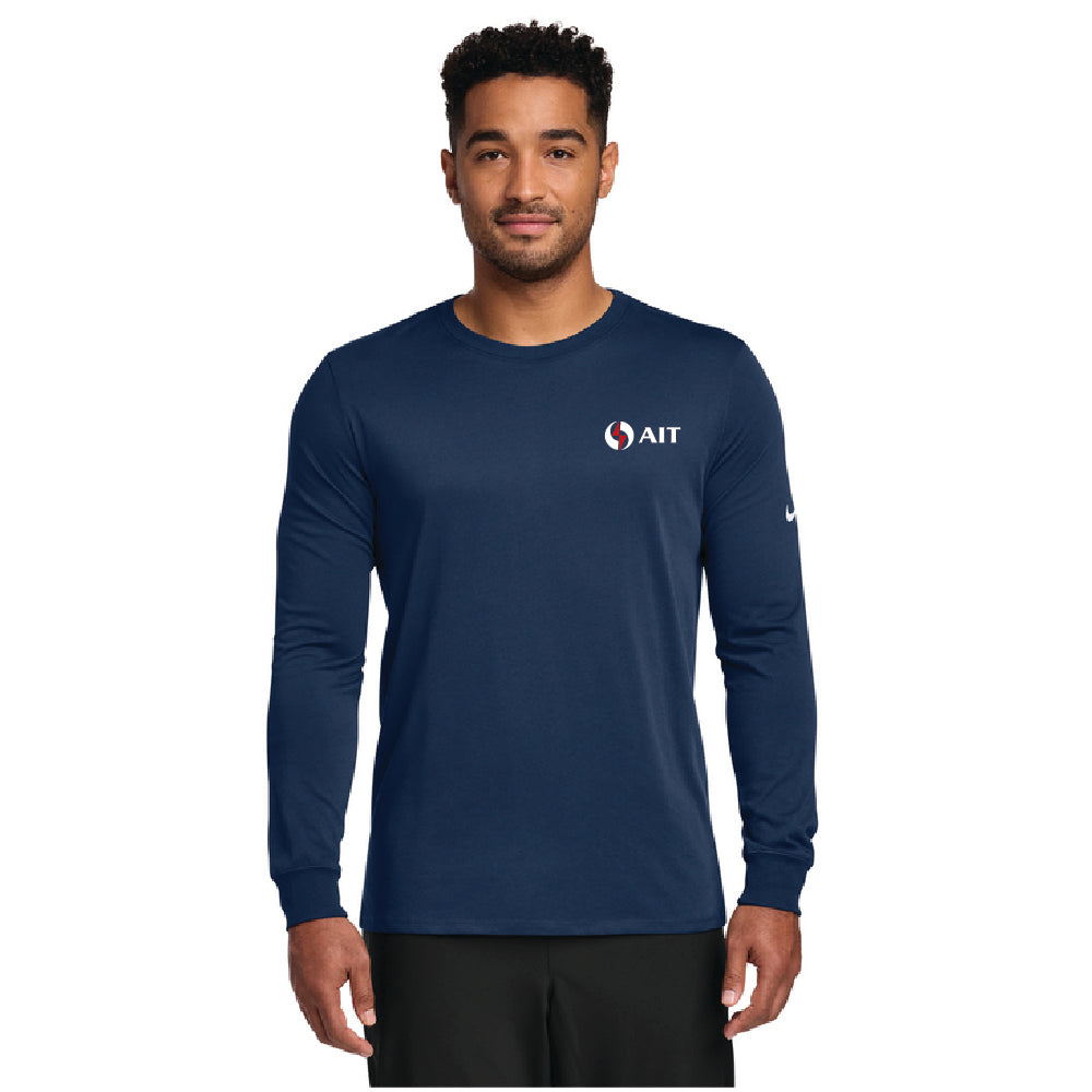 AIT Nike Dri-FIT Cotton/Poly Long Sleeve Tee