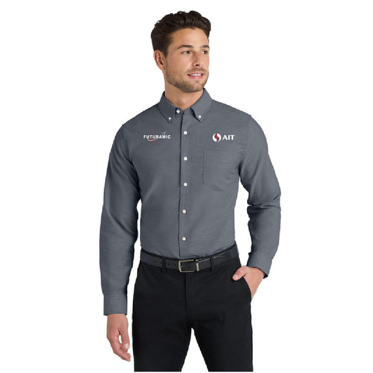 AIT x Futuramic Port Authority® SuperPro™ Oxford Shirt