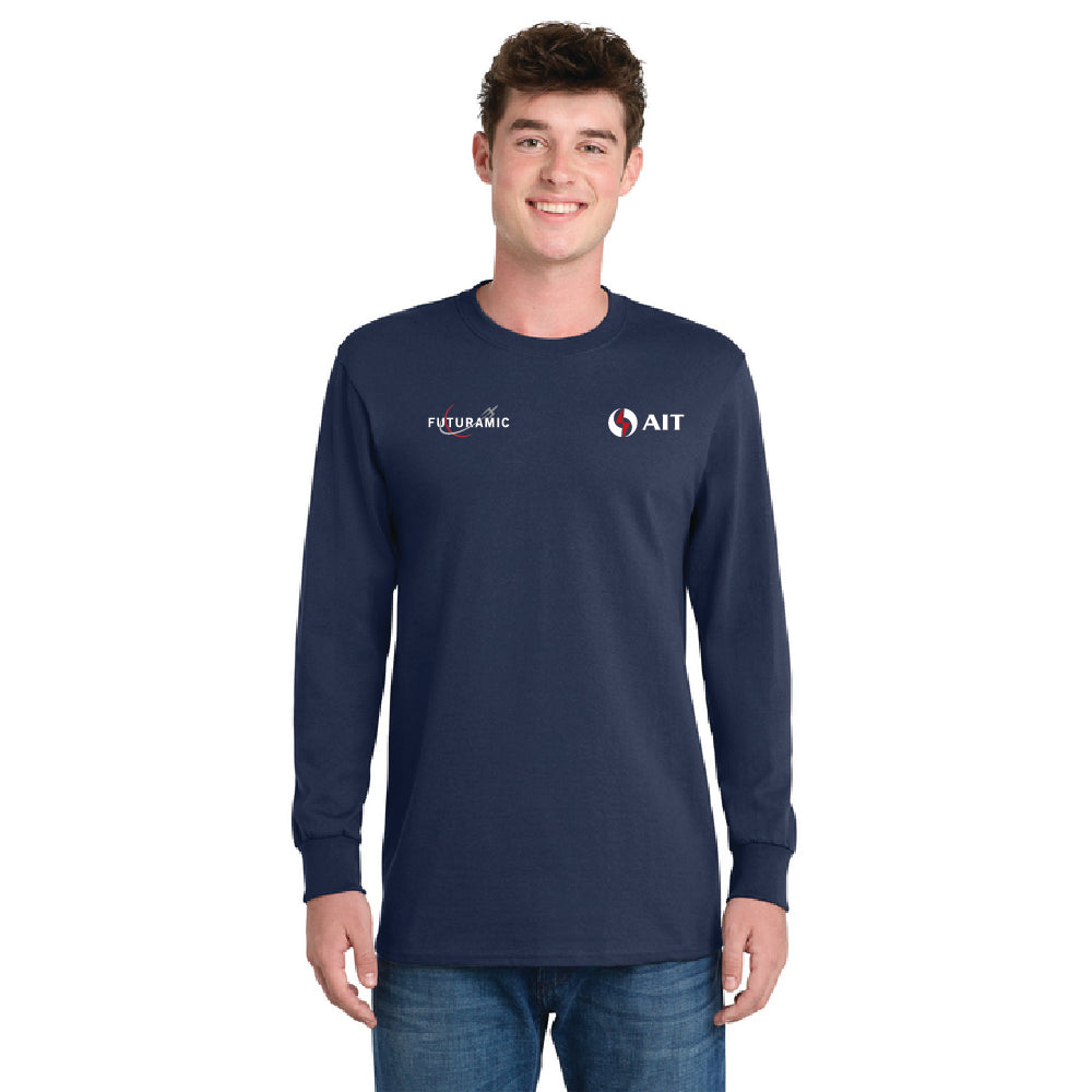AIT x Futuramic Port & Company Long Sleeve Essential Tee