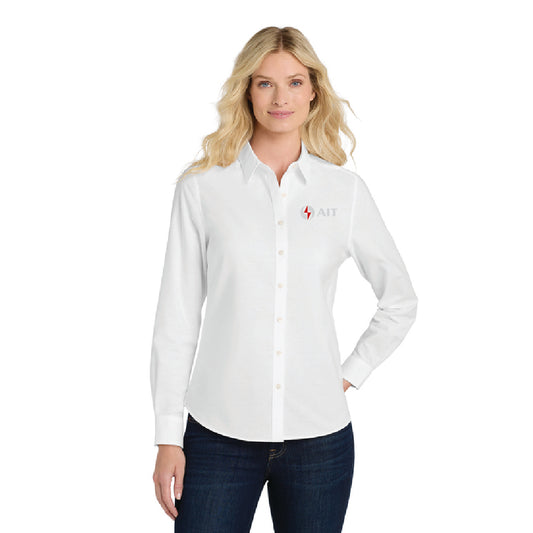 AIT Port Authority® Women's SuperPro™ Oxford Shirt