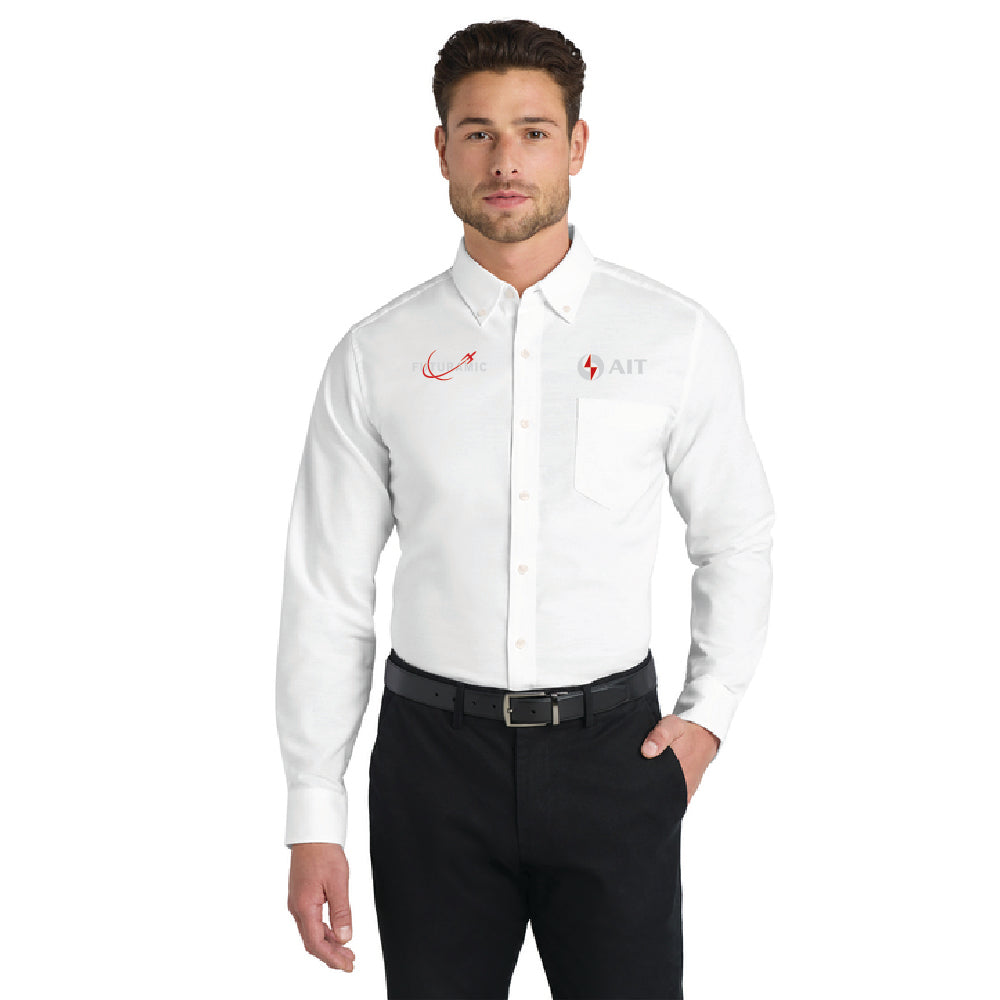 AIT x Futuramic Port Authority® SuperPro™ Oxford Shirt
